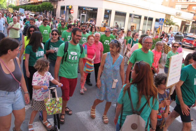 manifestacion en denia huelga educacion publica 3 junio 21