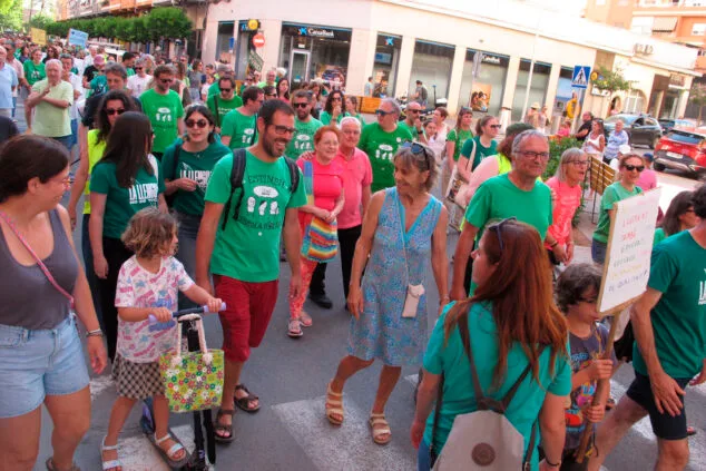 manifestacion en denia huelga educacion publica 3 junio 21