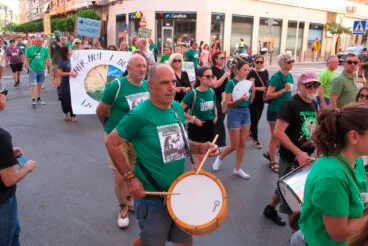 Manifestación en Dénia huelga educación pública 3 junio 24