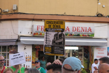 Manifestación en Dénia huelga educación pública 3 junio 28