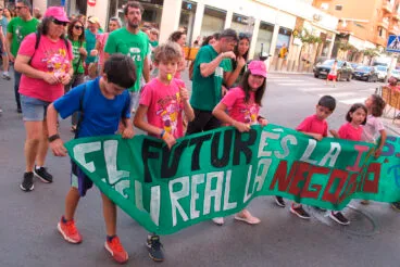 Manifestación en Dénia huelga educación pública 3 junio 29