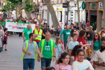 Manifestación en Dénia huelga educación pública 3 junio 32
