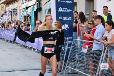 María Isabel Ferrer, ganadora de la Cursa Popular de Benissa