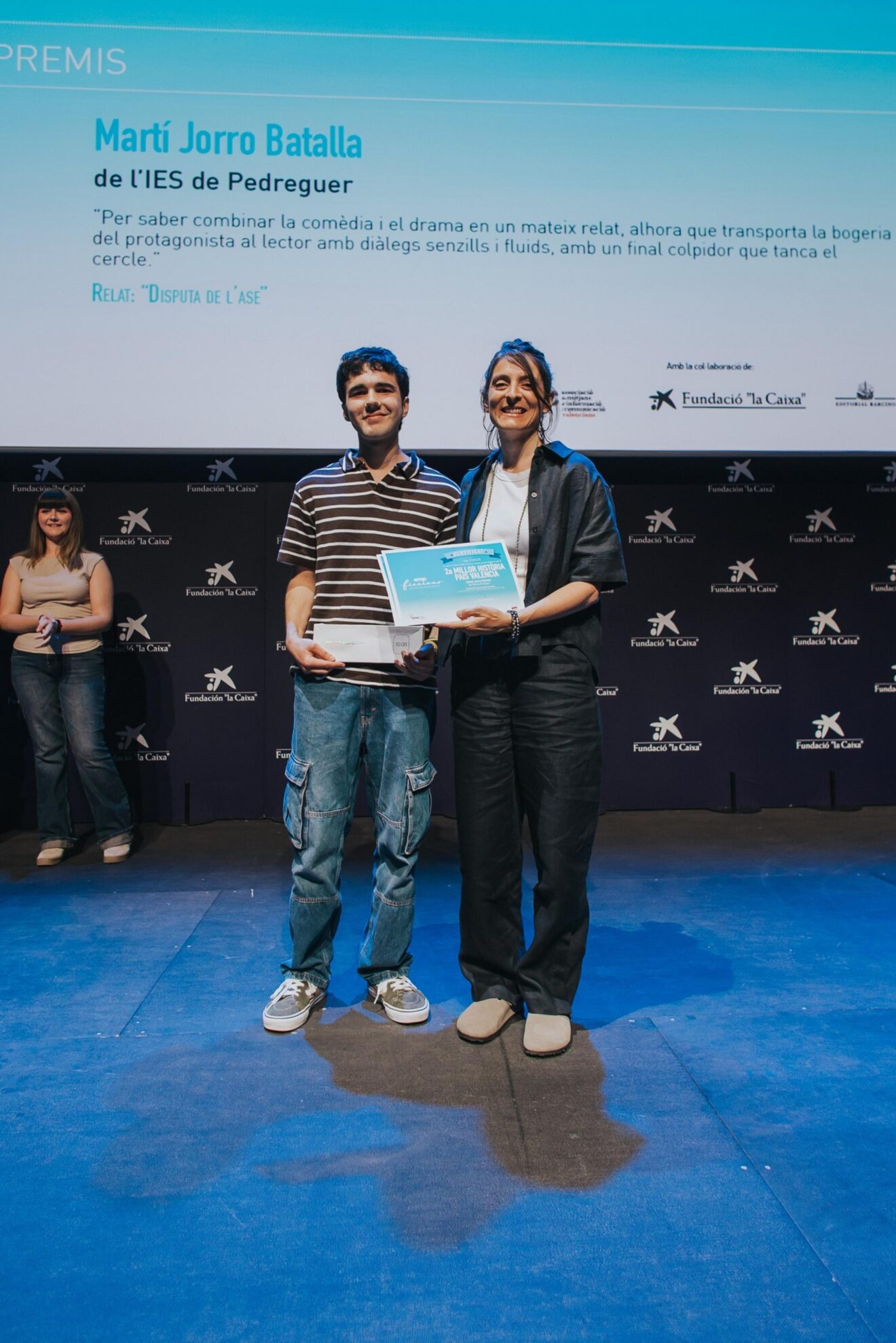 Martí Jorro premiado en el concurso AMIC-Ficcions