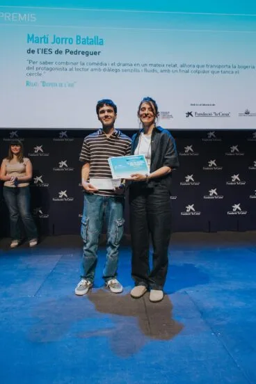 Martí Jorro premiado en el concurso AMIC-Ficcions