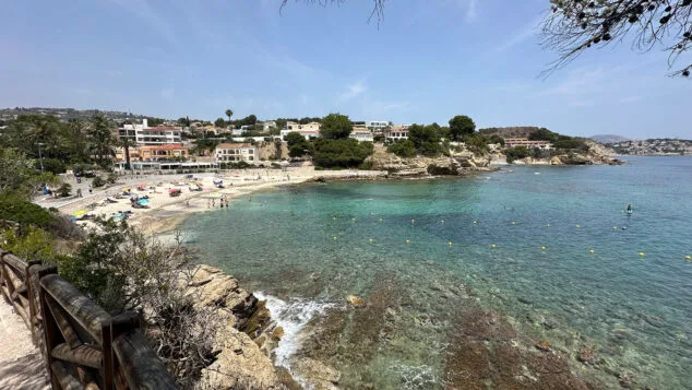 Imagen: Playa de La Fustera de Benissa desde el Paseo Ecológico