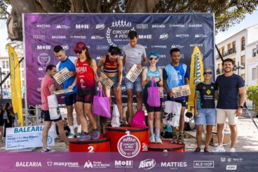 Podio del Premio Asevi en la XXVII Cursa Popular Benissa