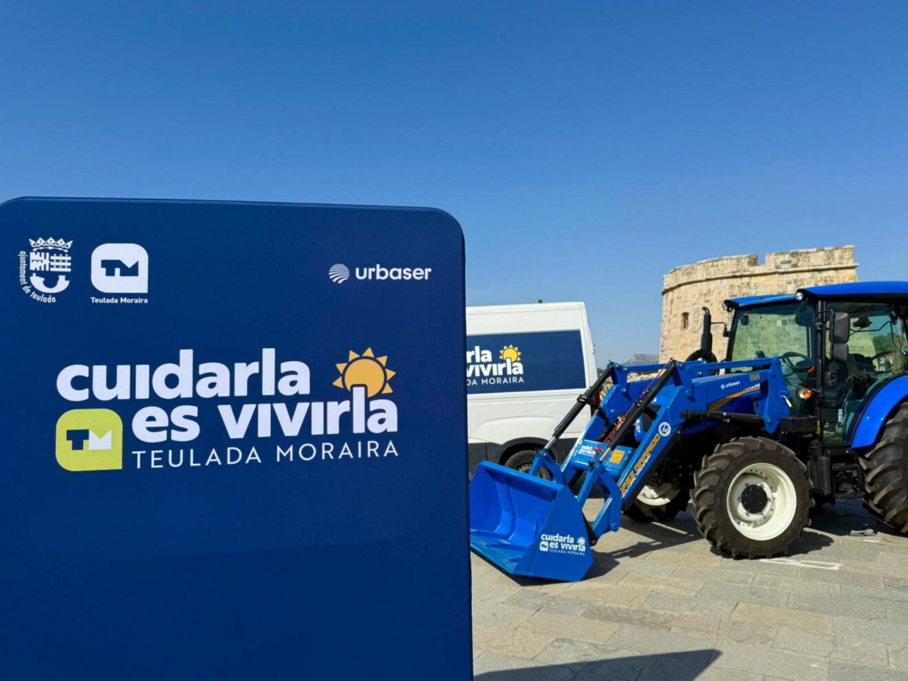 Nuevos vehículos del servicio de limpieza de Teulada Moraira