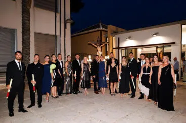 Procesión de las fiestas del Crist de Ondara con los festeros de 2026 – Imagen de José María Serrano Vives