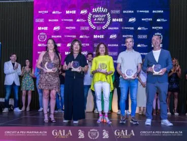 Reconocimiento a los patrocinadores del Circuit a Peu Marina Alta