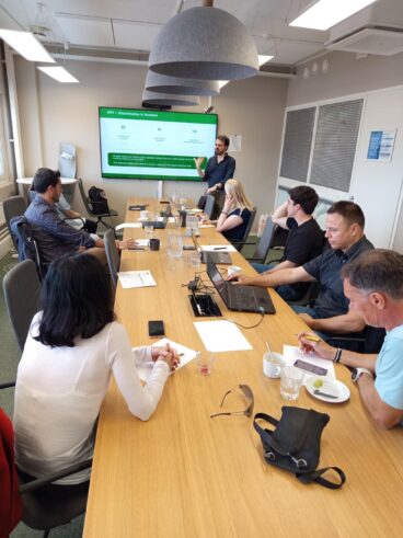 Reunión del proyecto Oofs en Helsinki