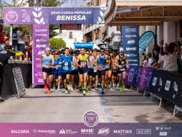 Salida de la XXVII Cursa Popular Benissa 2026
