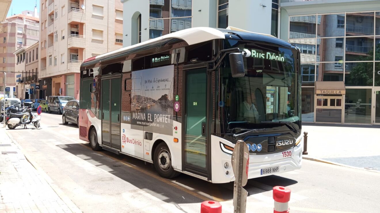 Autobús en Dénia (archivo)