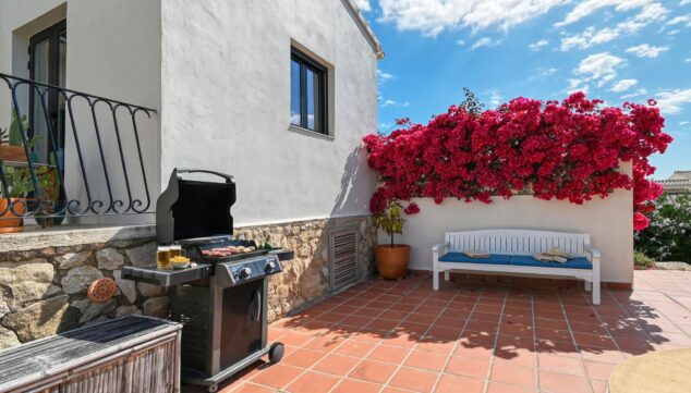 zona de barbacoa exterior