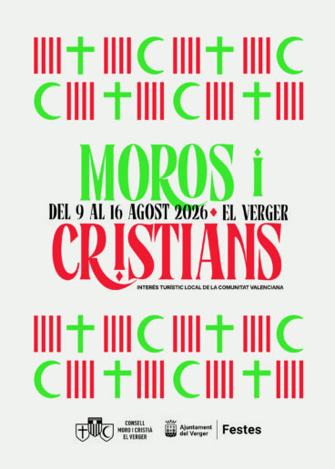 Cartel de las Festes de Moros i Cristians del Verger 2026