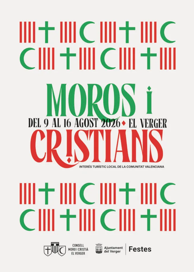Imagen: Cartel de las Festes de Moros i Cristians del Verger 2026