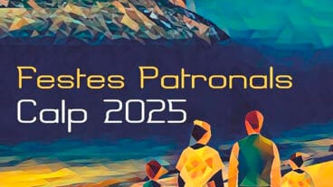 Cartel de las fiestas patronales de Calp del 2025