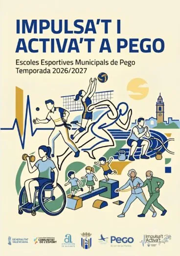 Cartell Escoles Esportives Pego 2026-2027