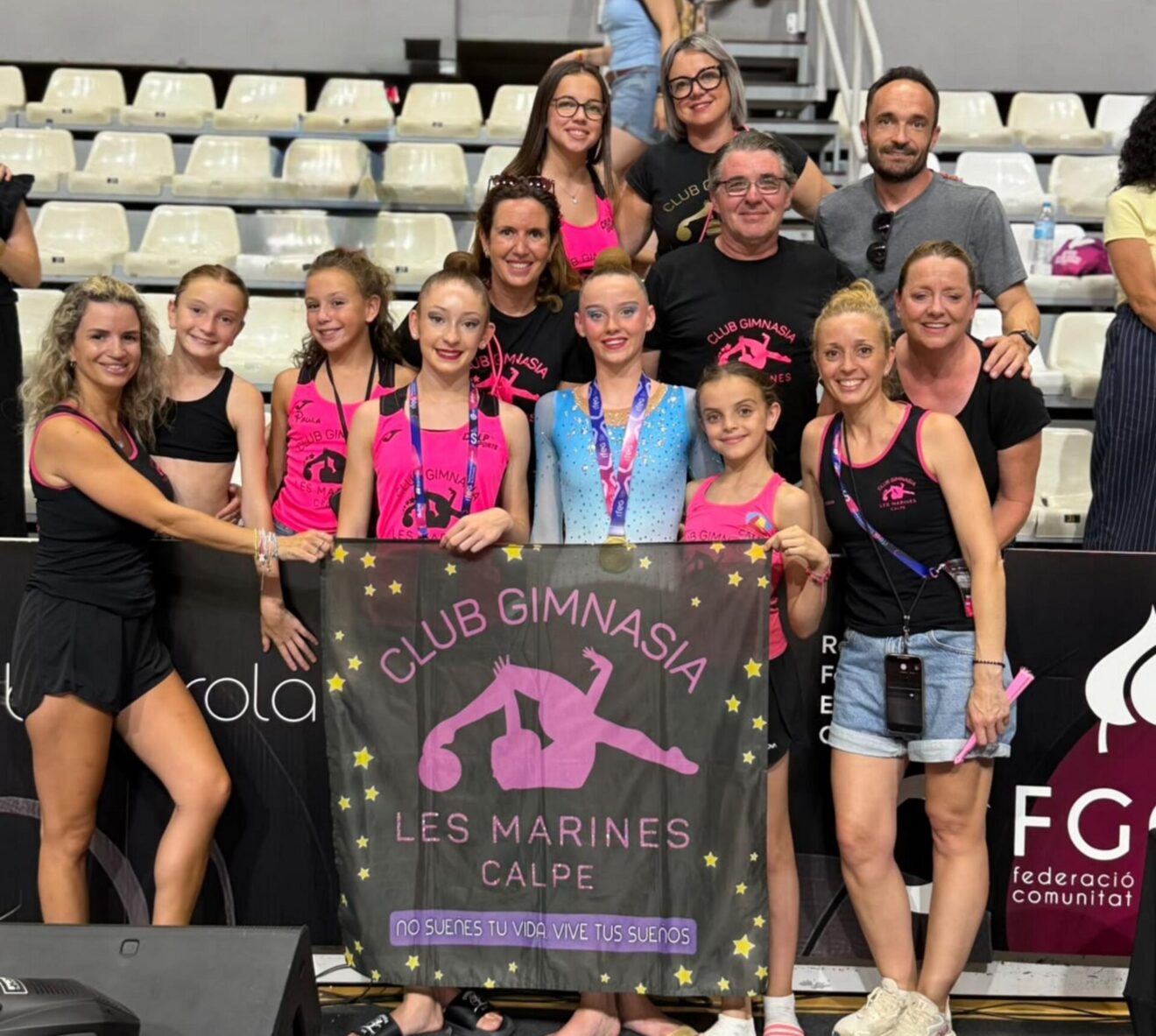 Club Gimnasia Les Marines en el Campeonato de España de Castellón