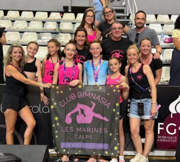 Club Gimnasia Les Marines en el Campeonato de España de Castellón