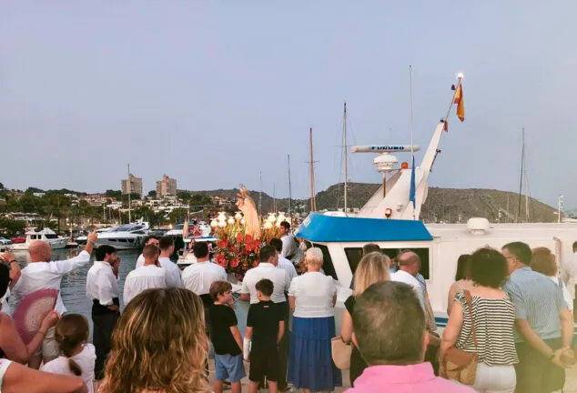 dia de la virgen del carmen en moraira en 2026 01