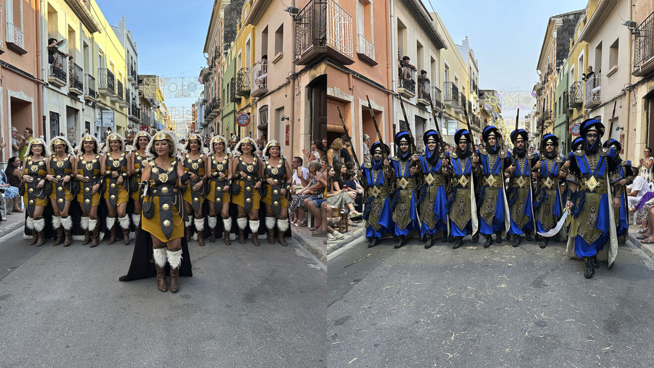 Filaes Cavallers de Segària y Abassies del Verger, capitanías de las Festes de Moros i Cristians 2026