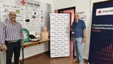 hla san carlos dona un desfibrilador y material de rcp
