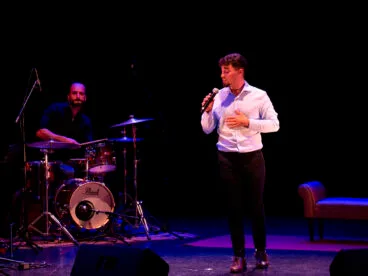 julen garcia sobre el escenario
