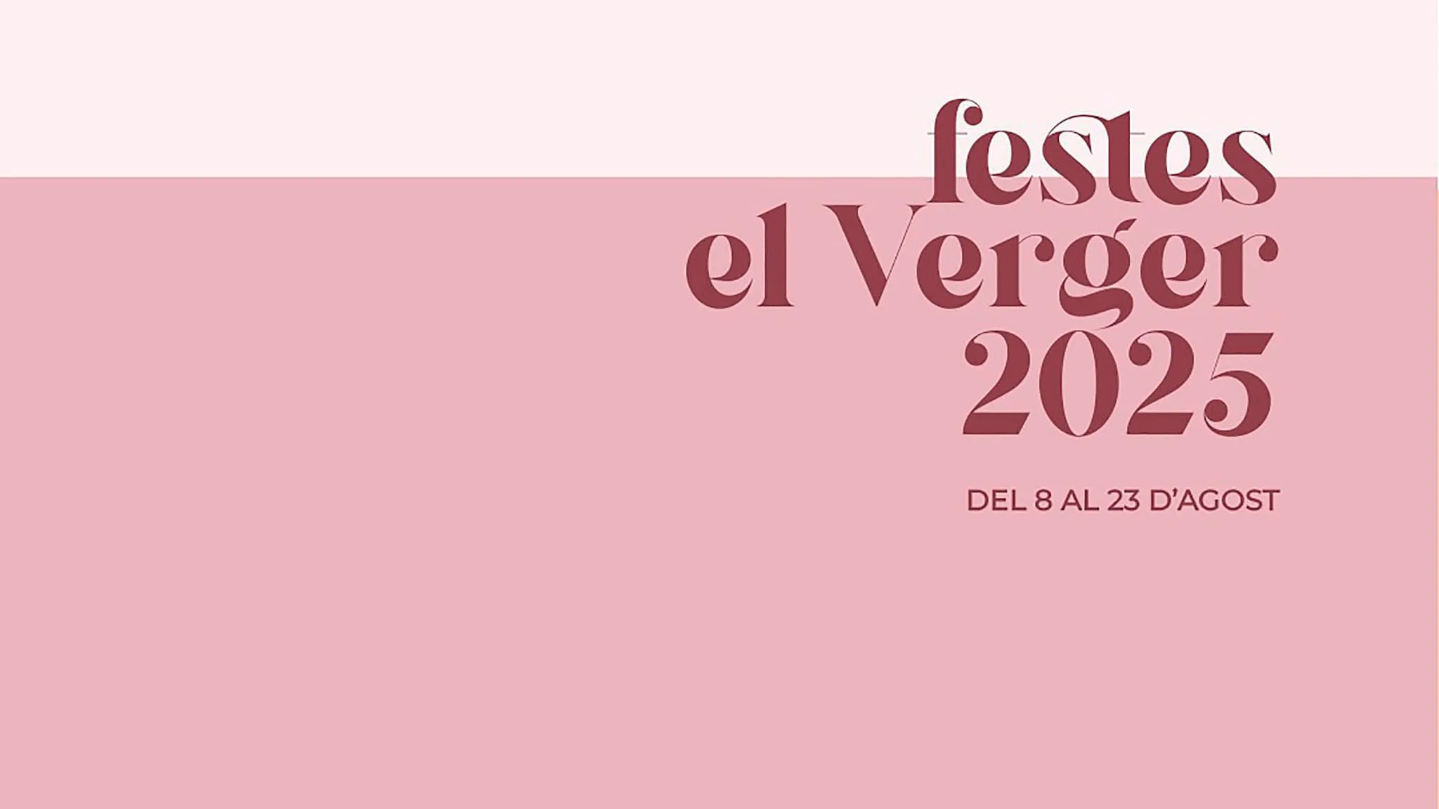 libro de fiestas patronales de el verger de 2025