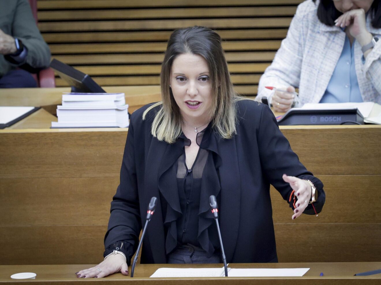Noelia Císcar, diputada del GPP en Les Corts