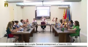 Sesión plenaria del Ayuntamiento de Pedreguer.