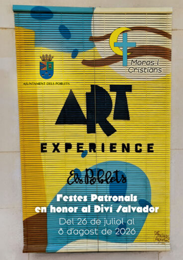 Portada de las fiestas patronales de Els Poblets de este año