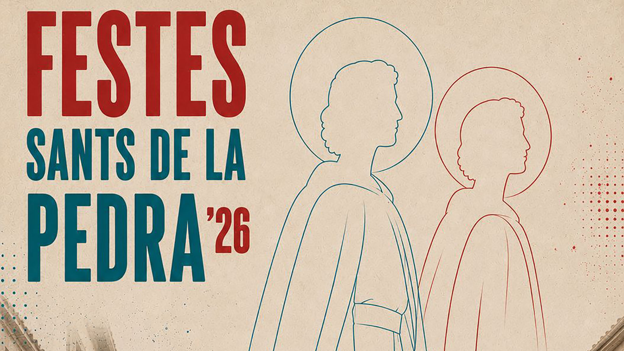 portada del libro de las fiestas populares de sants de la pedra en teulada moraira de 2026
