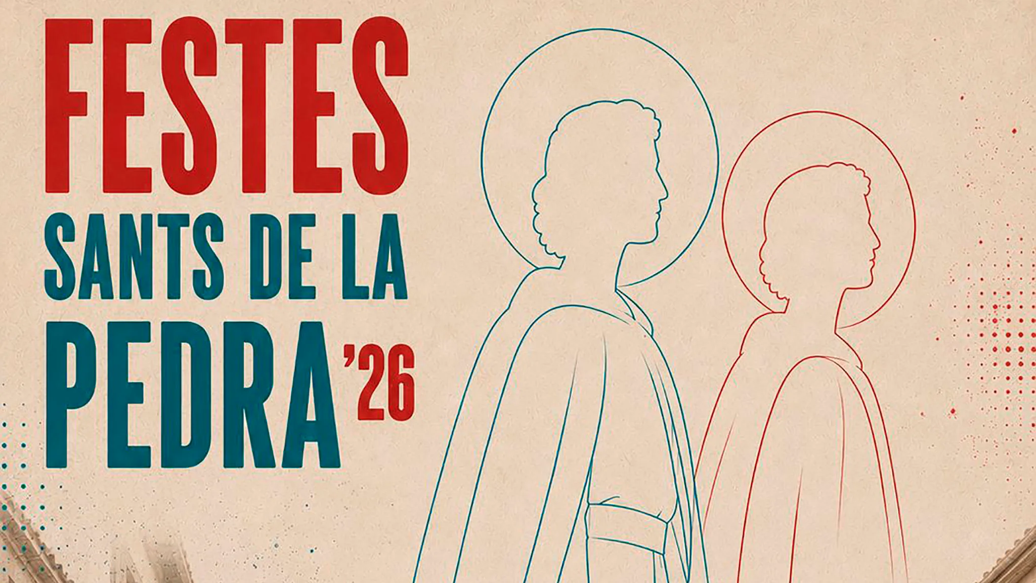 portada del libro de las fiestas populares de sants de la pedra en teulada moraira de 2026