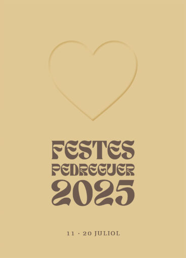 Portada del programa de fiestas patronales de Pedreguer de 2025