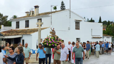 Programa de Festes de Sant Jaume 2026 en la partida Benimarco de Teulada Moraira 3 procesion en honor a sant jaume en la partida benimarco en 2025 ajuntament de teulada moraira