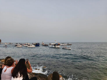 Procesión por mar del Día de la Virgen del Carmen en Moraira en 2026