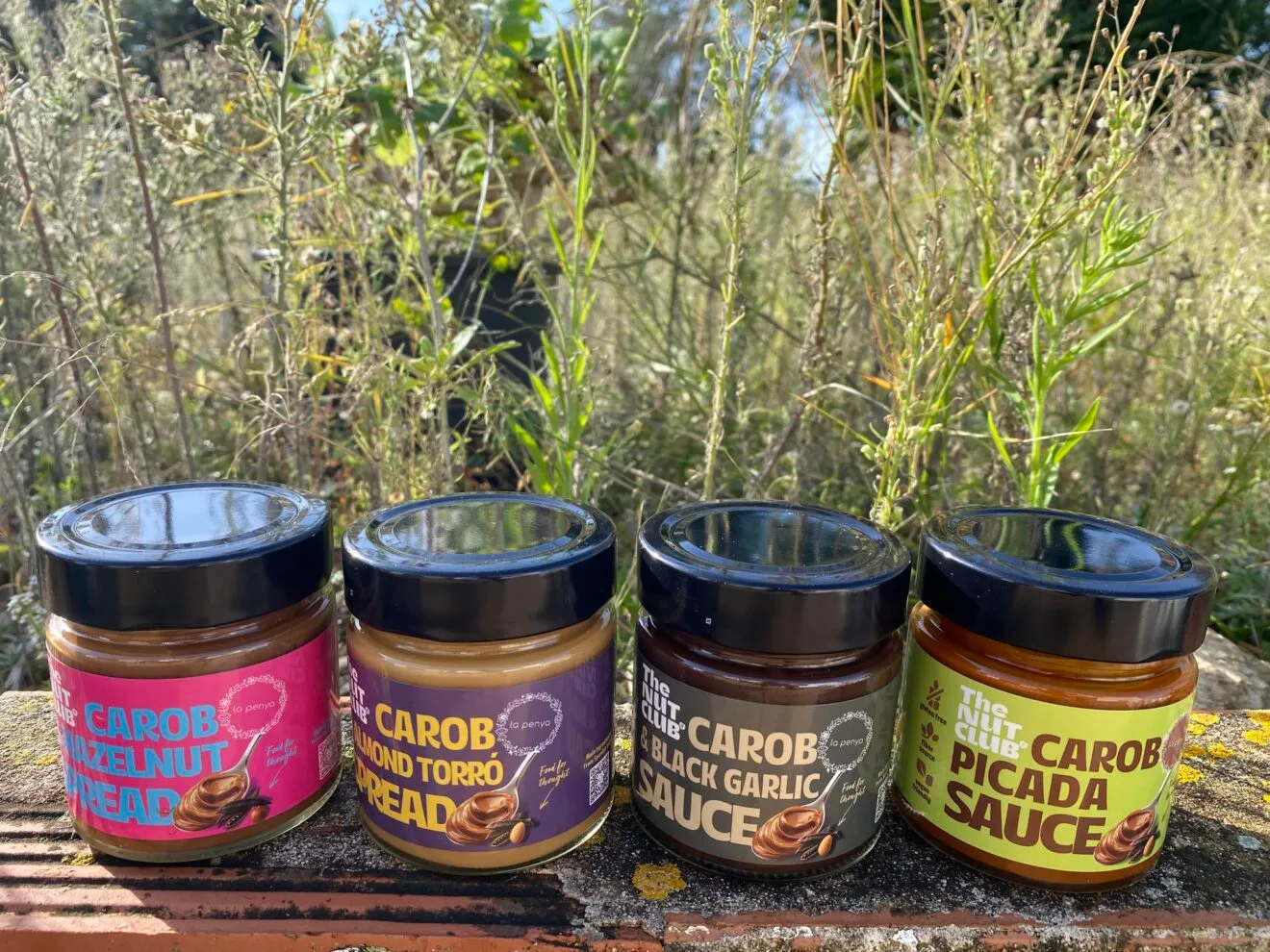Gama de productos de algarroba 'The Nut Club' de La Penya