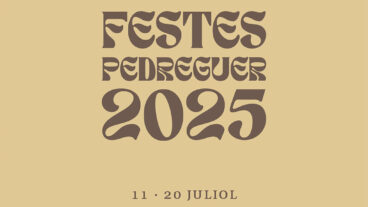 Programa de fiestas patronales de Pedreguer de 2025