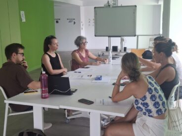 Sesión de trabajo del proyecto ChildStory en la Marina Alta