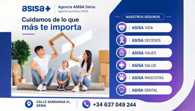 ASISA Dénia 3 Imagen: Seguros para proteger lo que más importa