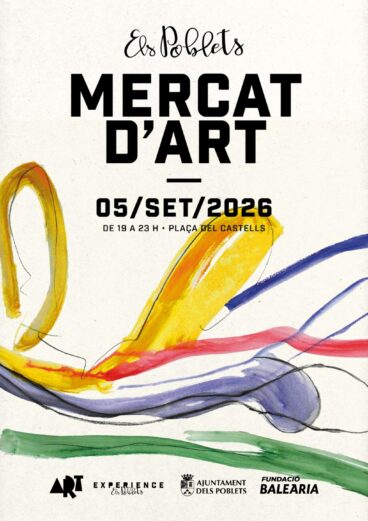 Cartel del Mercat d’Art de Els Poblets