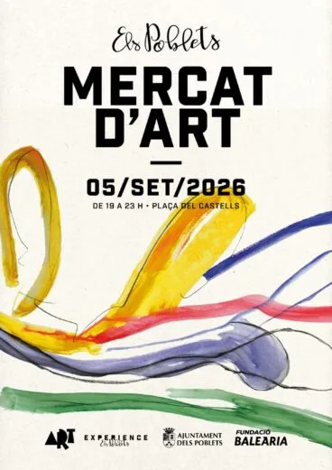 Cartel del Mercat d’Art de Els Poblets