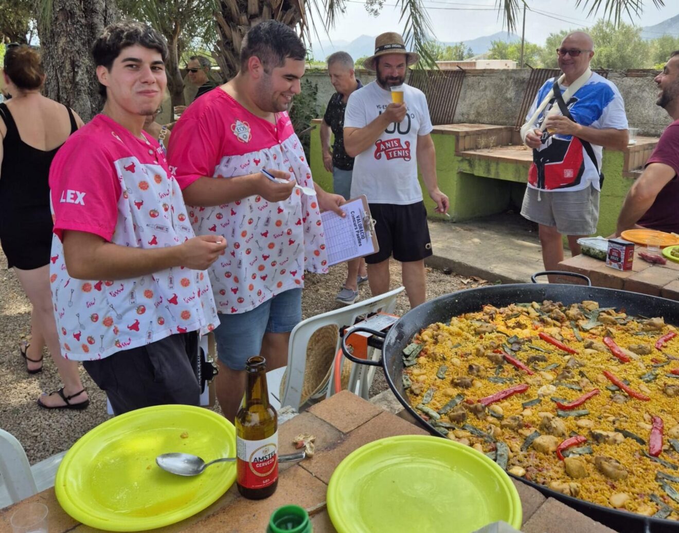 Concurso de paellas de las fiestas de Pamis