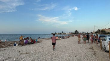 Eclipse solar desde la playa de la Almadrava  26