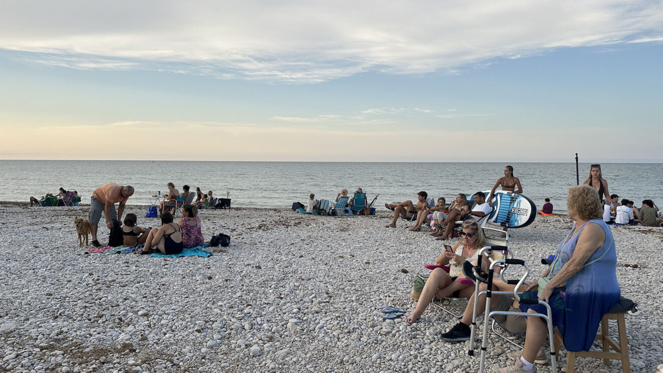 Eclipse solar desde la playa de la Almadrava  31