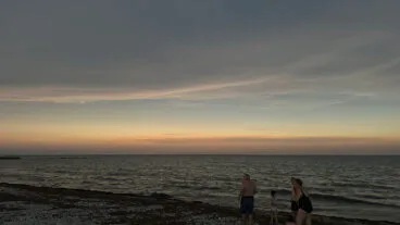 Eclipse solar desde la playa de la Almadrava  40