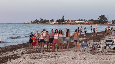 Eclipse solar desde la playa de la Almadrava  47