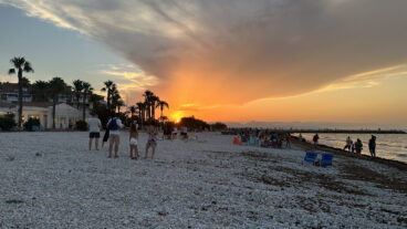 Eclipse solar desde la playa de la Almadrava  50