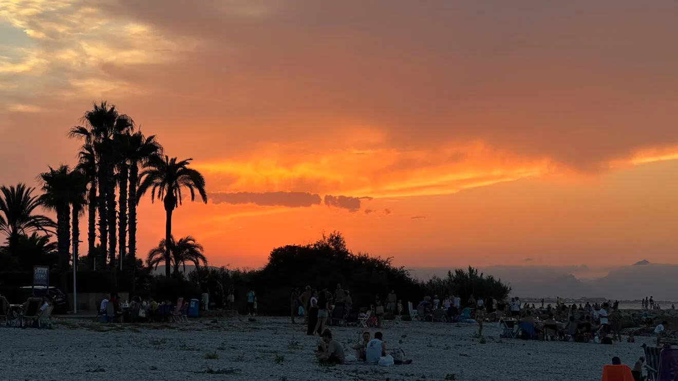 Eclipse solar desde la playa de la Almadrava  65